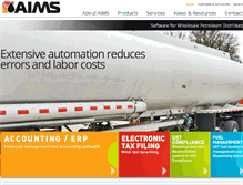 Tablet Screenshot of aims1.com